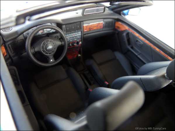 1:18 Audi 80 2.8 V6 Cabrio "Kingfisher Blue Edition